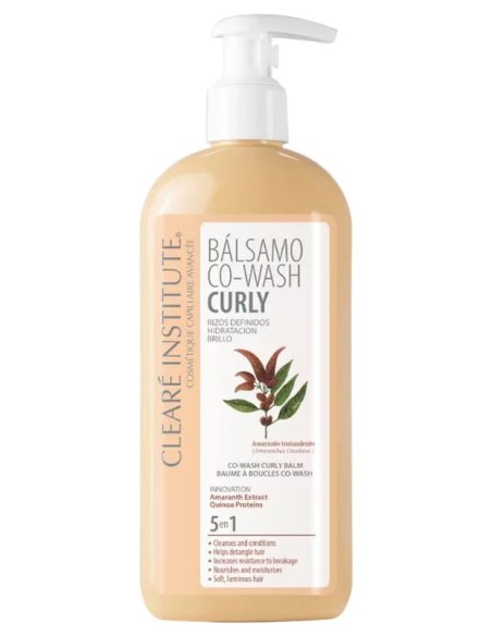 Cleare curly bálsamo co-wash 330 ml Cleare Institute