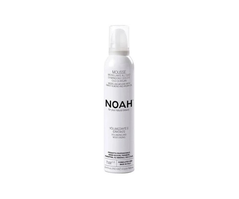 Mousse modelador con aceite almendras dulces 250 ml Noah