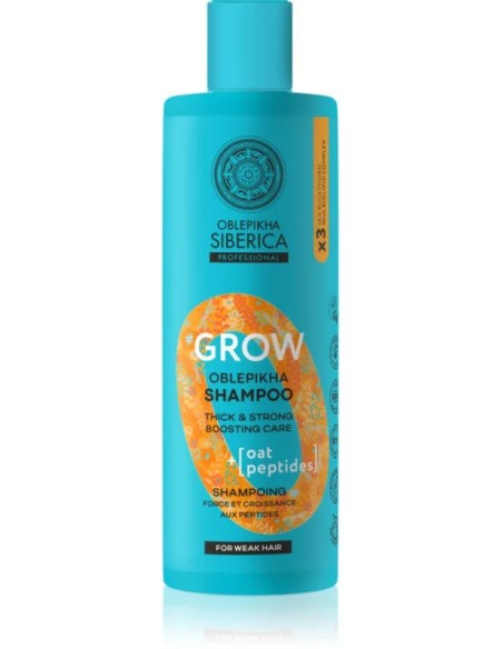 Oblepikha champú fortalecedor crecimiento 400 ml Natura Siberica