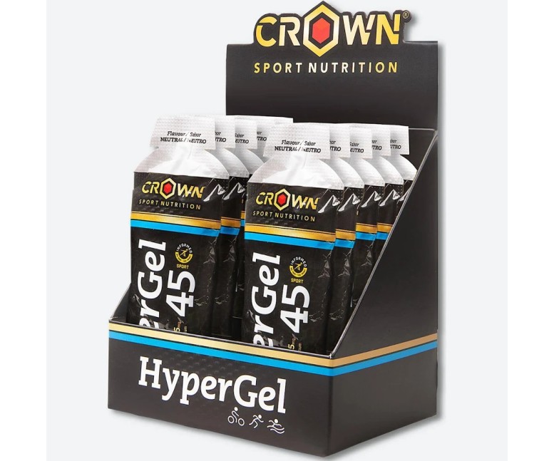 Hypergel 45 neutro 10 x 75 gr Crown Sport Nutrition