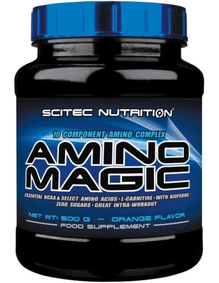 Amino magic manzana 500 gr Scitec Nutrition