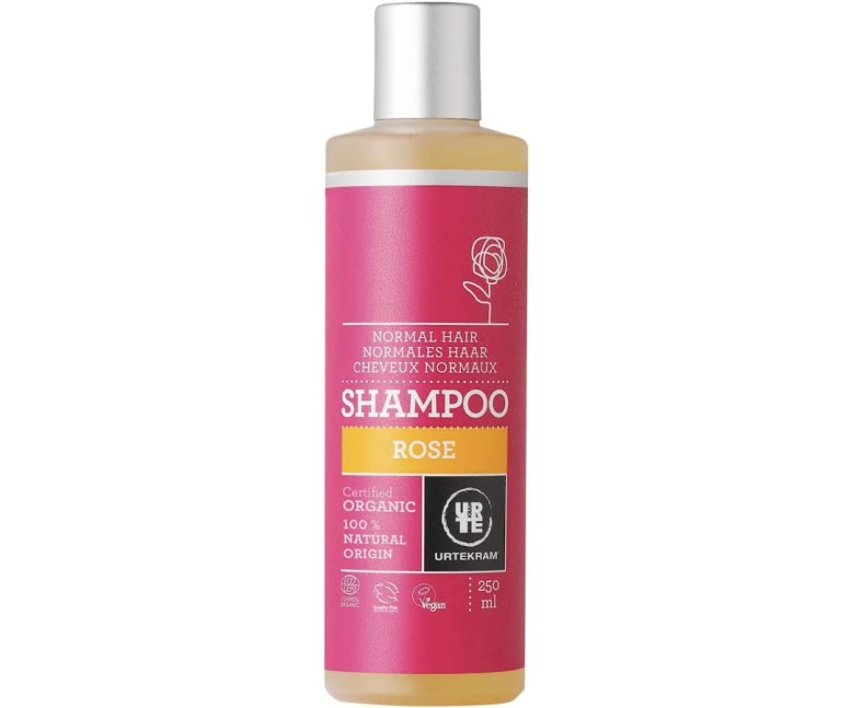 Champú rosas cabello normal eco vegan 250 ml Urtekram