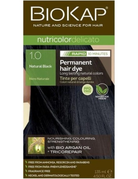 Biokap rapid negro natural tubo 1,0 tubo - 140 ml Biokap
