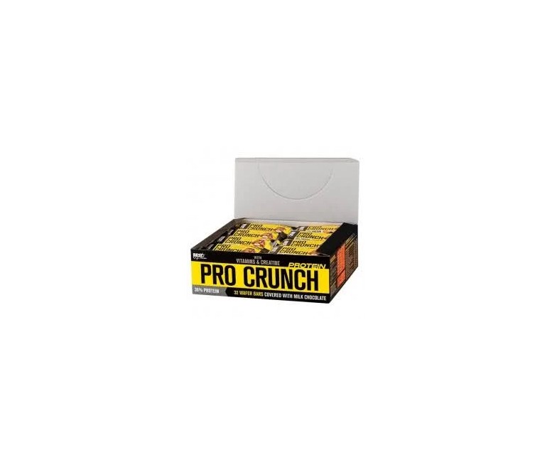Pro Crunch barrita proteína 36% avellana 32 uds - 35 gr Best Protein