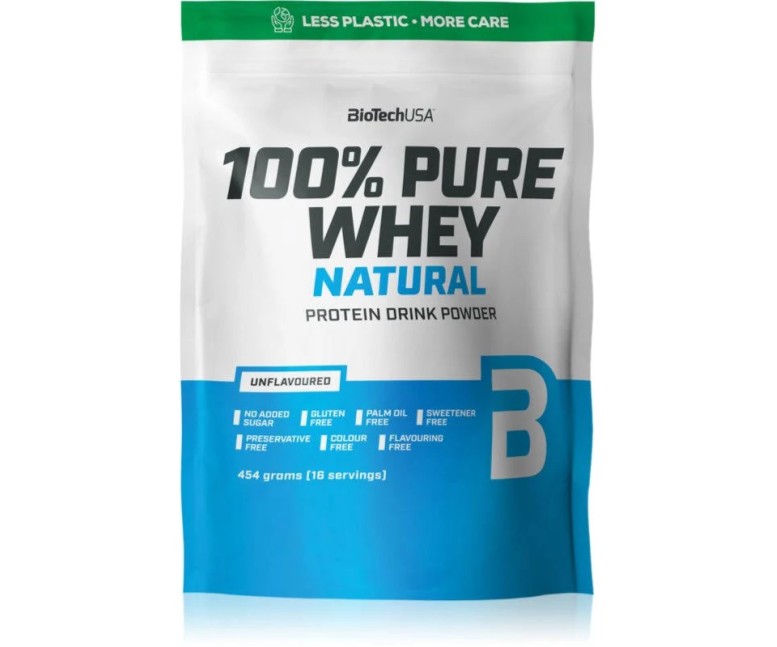 Biotechusa 100% pure whey neutro 454 gr BioTechUSA