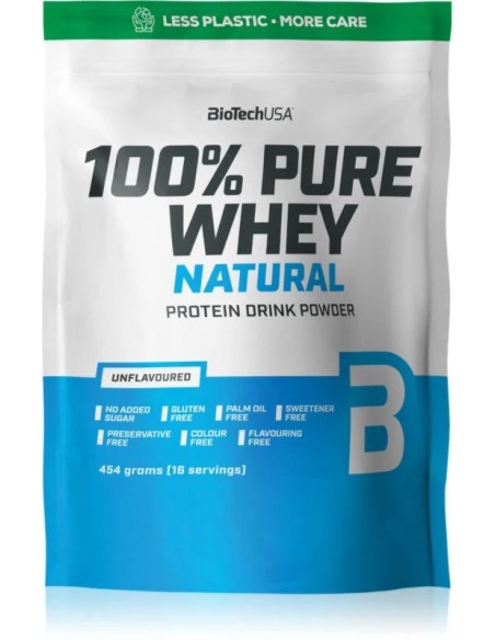 Biotechusa 100% pure whey neutro 454 gr BioTechUSA