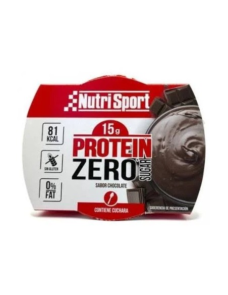 Pudding proteína zero chocolate 12 tab - 135 gr Nutrisport