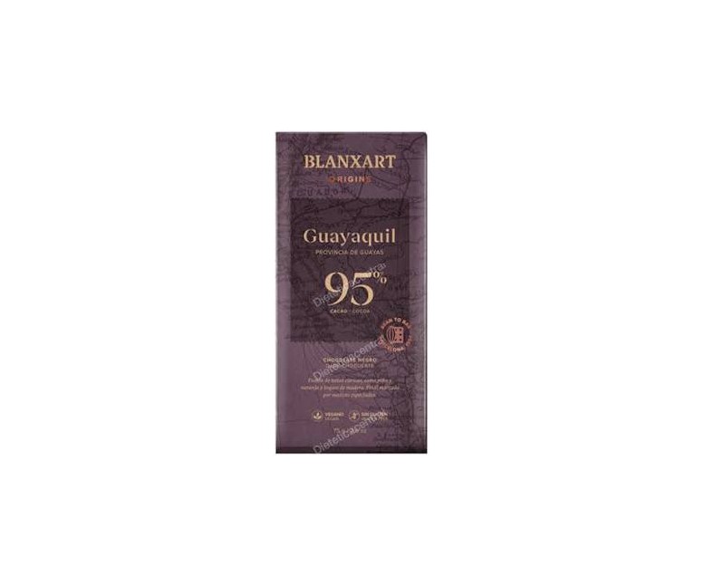 Chocolate negro 95% Guayaquil eco 75 gr Blanxart