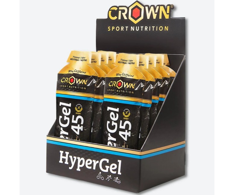 Hypergel 45 neutro + cafeína 10 cap - 75 gr Crown Sport Nutrition