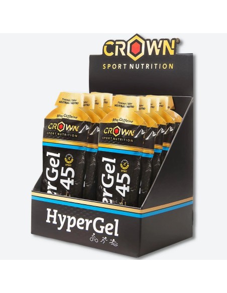Hypergel 45 neutro + cafeína 10 cap - 75 gr Crown Sport Nutrition