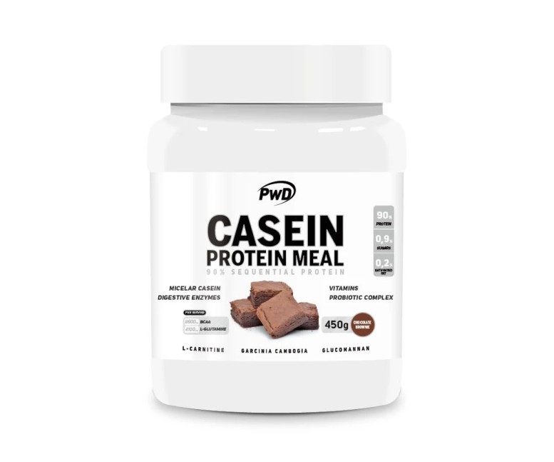 Casein proteína meal brownie 450 gr Pwd
