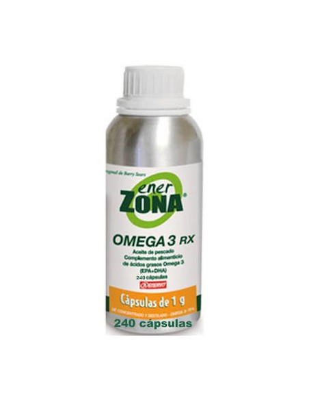 Enerzona Omega 3 Rx 240 cap - 1 gr Ener Zona