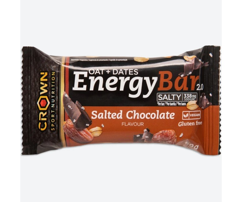 Energy bar salty choc choc salado 60 gr Crown Sport Nutrition