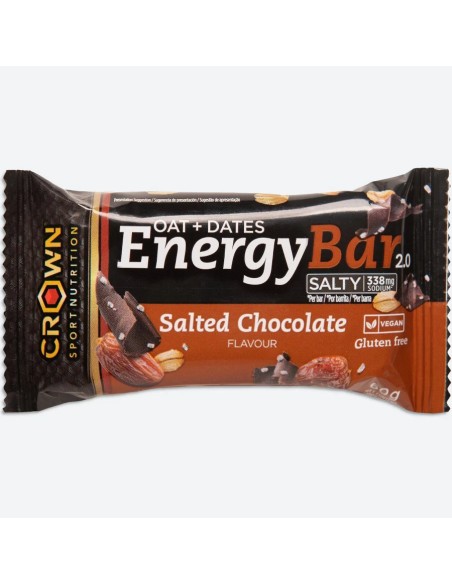 Energy bar salty choc choc salado 60 gr Crown Sport Nutrition