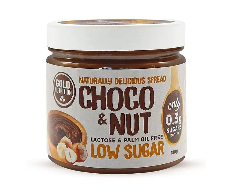 Choco-nut crema para untar 180 gr Gold Nutrition