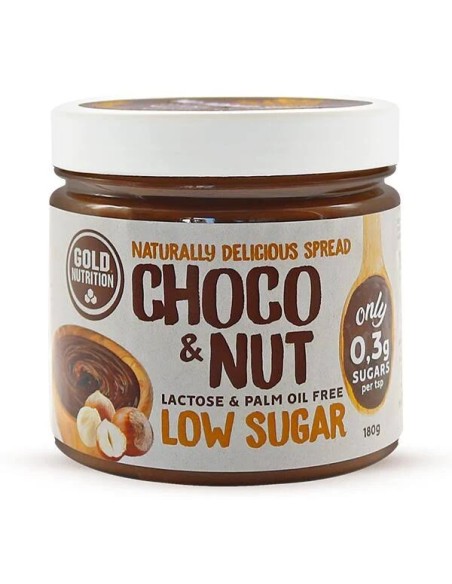 Choco-nut crema para untar 180 gr Gold Nutrition