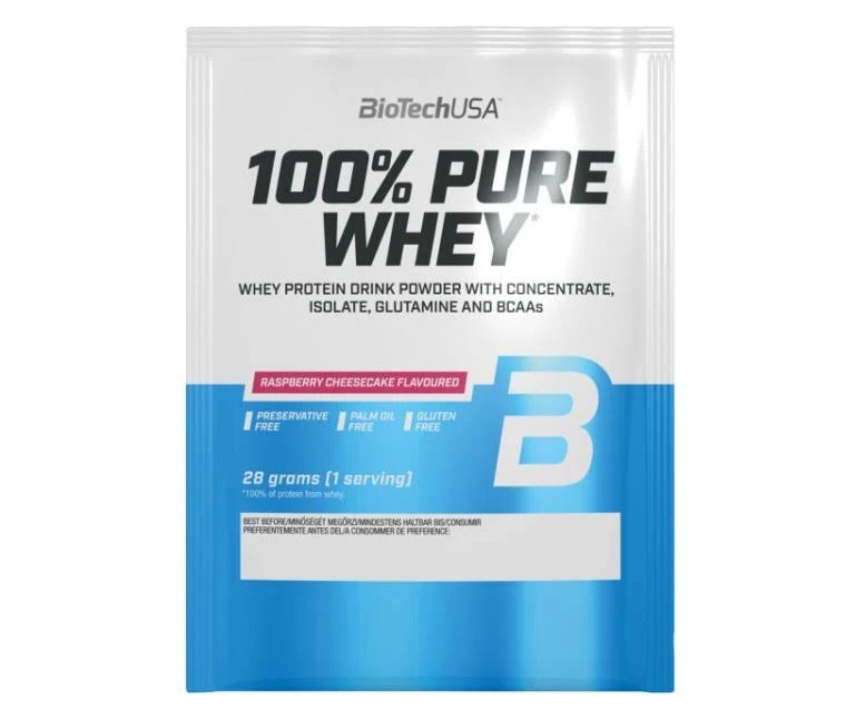 Biotechusa 100% pure whey tarta de manzana 28 gr BioTechUSA