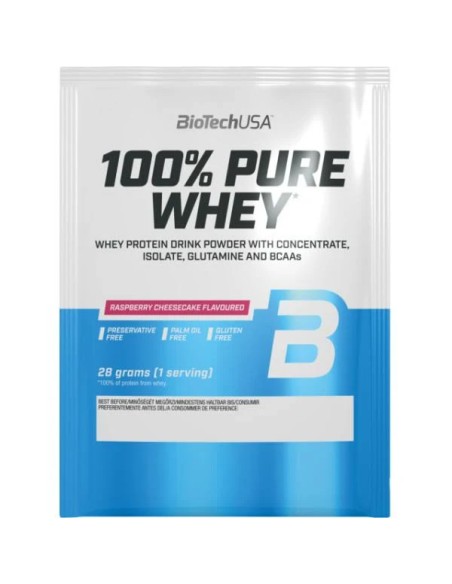 Biotechusa 100% pure whey tarta de manzana 28 gr BioTechUSA