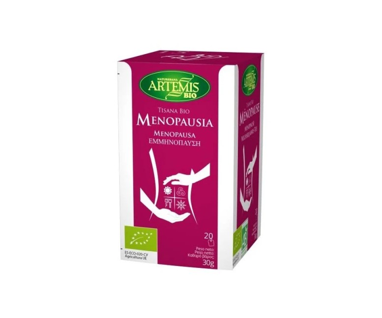 Menopausia tisana bio 20 bolsitas Artemis