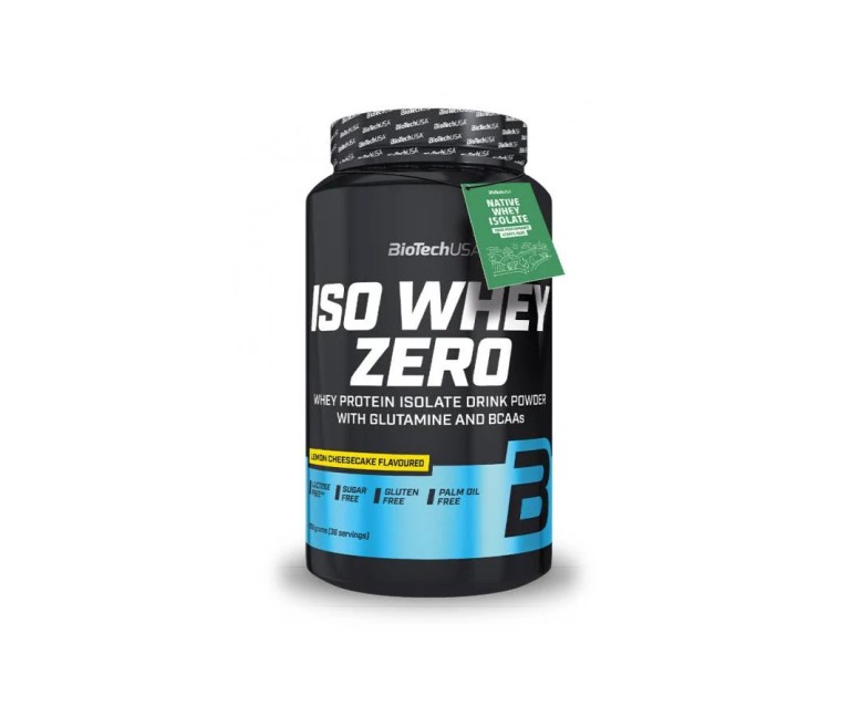 Biotechusa Isowhey Zero Lactos Free Tarta Queso de Limón 908 gr BioTechUSA
