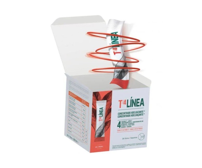 T4 Línea sabor pomelo sticks 28 sticks B.Green