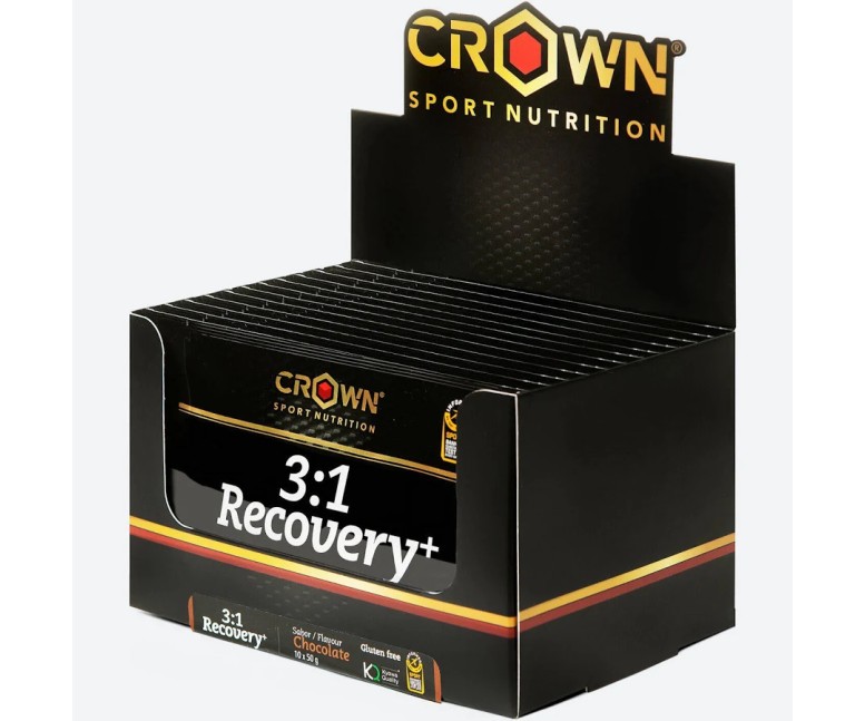 3:1 Recovery+ Monodosis Choc 10 cap - 50 gr Crown Sport Nutrition