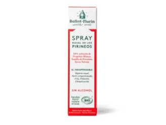 Spray nasal de los Pirineos sin alcohol
