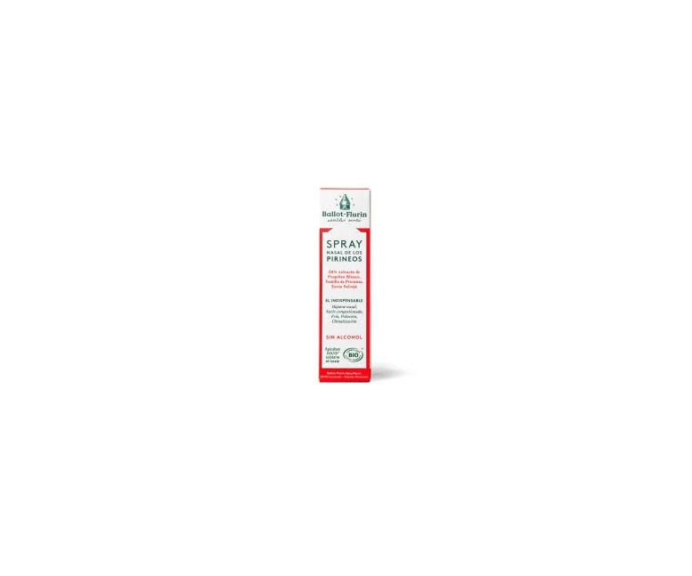 Spray nasal de los Pirineos sin alcohol 15 ml Ballot Flurin