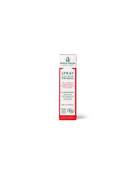 Spray nasal de los Pirineos sin alcohol 15 ml Ballot Flurin