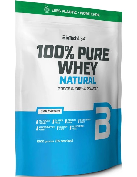 Biotechusa 100% pure whey neutro 1000 gr BioTechUSA