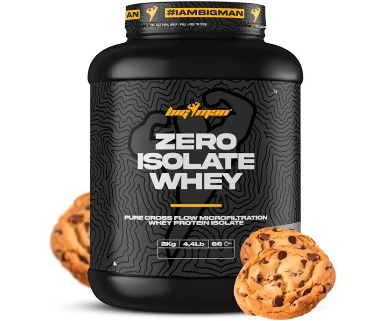 Zero Whey Protein Isolate Cookies 2 kg Bigman