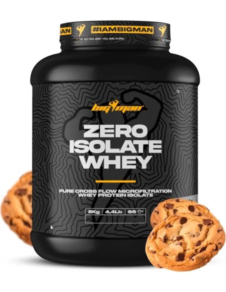 Zero Whey Protein Isolate Cookies 2 kg Bigman