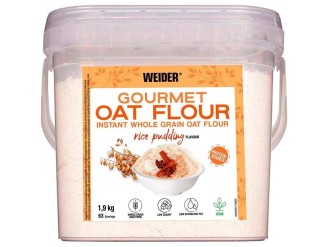 Weider harina de avena arroz con leche