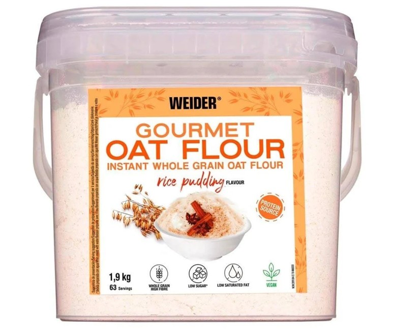 Weider harina de avena arroz con leche 1,9 kg Weider