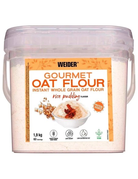 Weider harina de avena arroz con leche 1,9 kg Weider