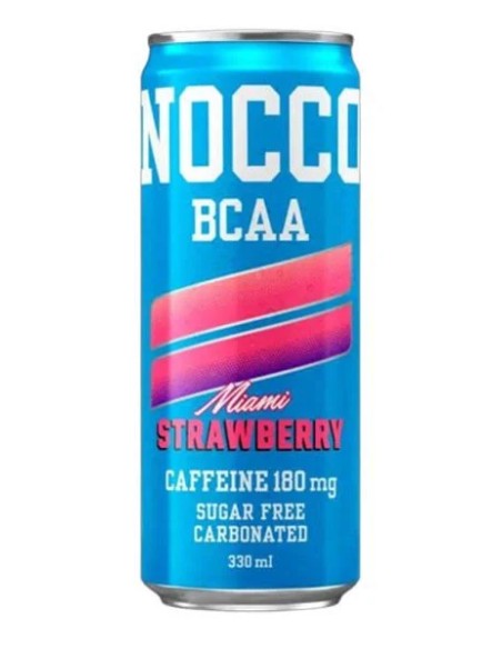 Bebida energética bcaa miami fresa 330 ml Nocco