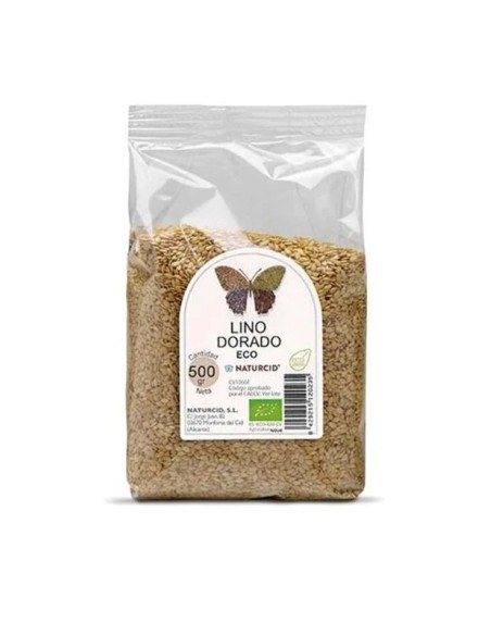 Semillas de lino dorado eco - naturcid 500 gr NATURCID