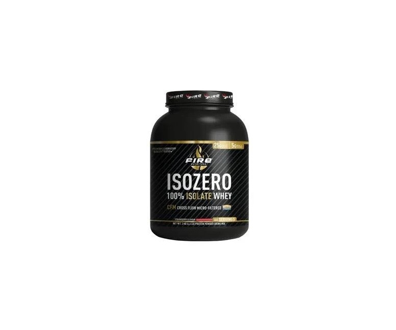 Isozero cfm 100% isolate fresa 2 kg Fire