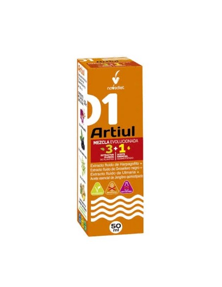 Artiul+aceite esencial jengibre mezcla evolucionada 50 ml Novadiet