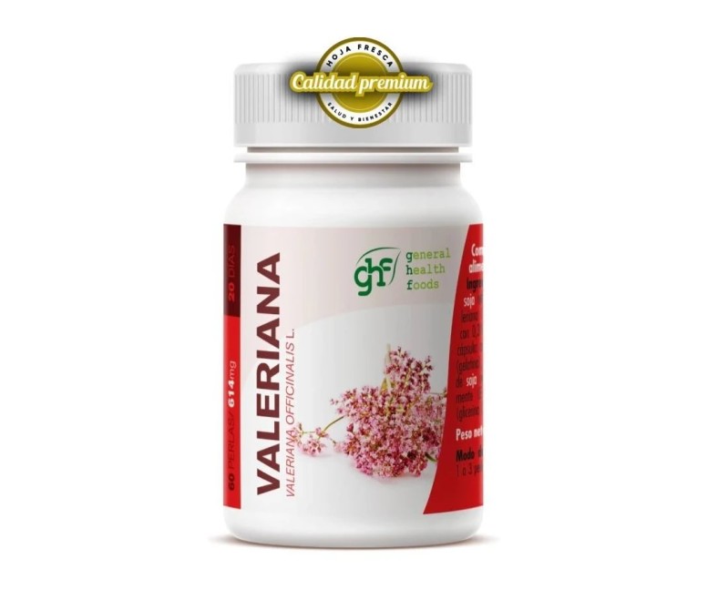 Valeriana 60 perlas - 440 mg Ghf