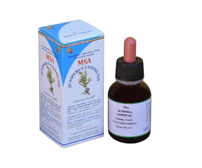Msa Juniperus communis jóvenes brotes enebro 50 ml HERBOPLANET