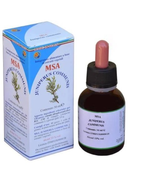 Msa Juniperus communis jóvenes brotes enebro 50 ml HERBOPLANET