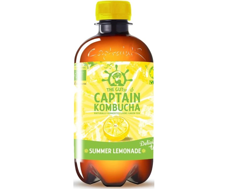 Kombucha limonada 400 ml Captain
