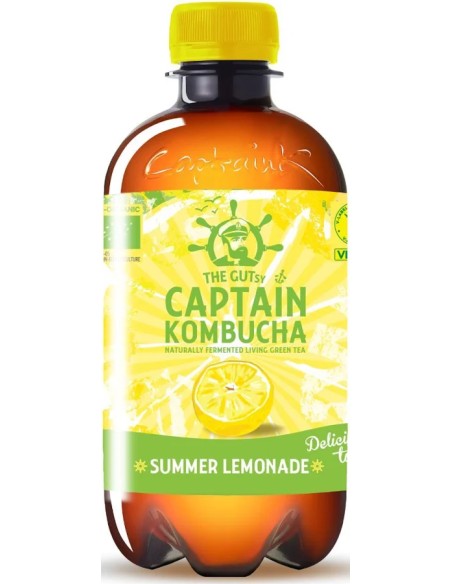Kombucha limonada 400 ml Captain