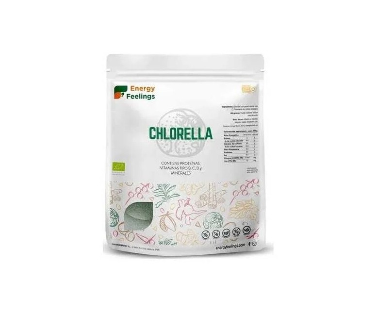 Chlorella polvo eco vegan sg 1 kg Energy Feelings