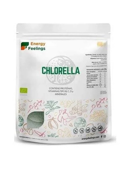 Chlorella polvo eco vegan sg 1 kg Energy Feelings