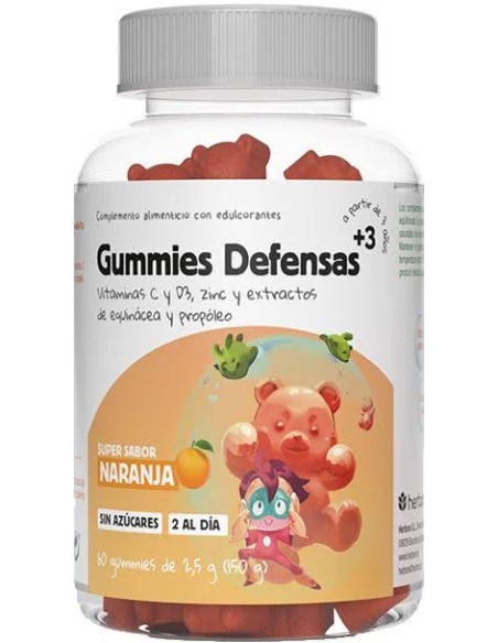 Sensa kids defensas gummies 60 gummies Herbora
