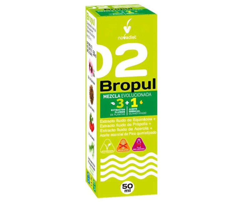 Bropul+aceite esencial pino mezcla evolucionada 50 ml Novadiet