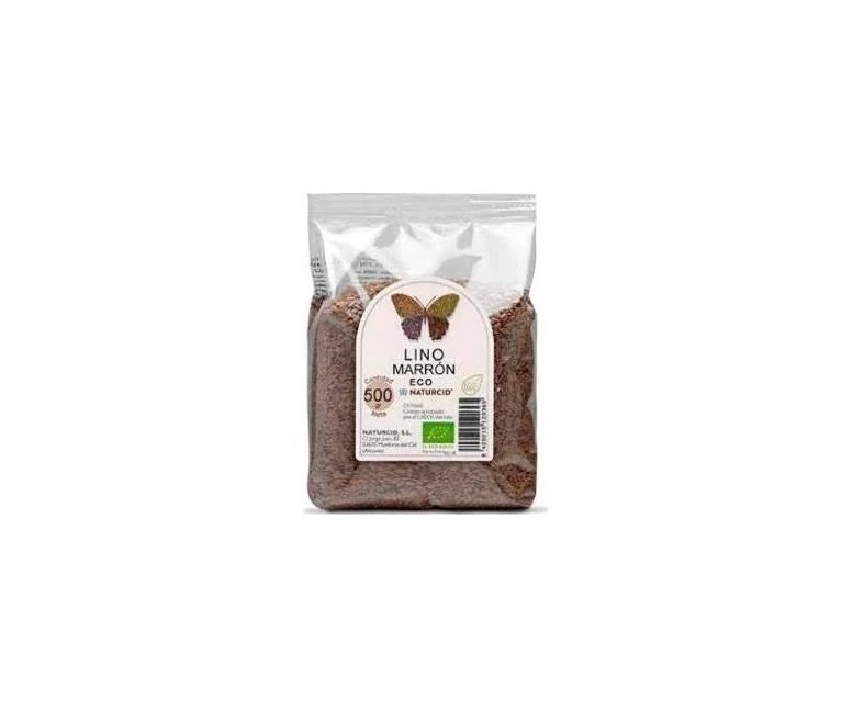 Semillas de lino marrón eco - Naturcid 500 gr NATURCID