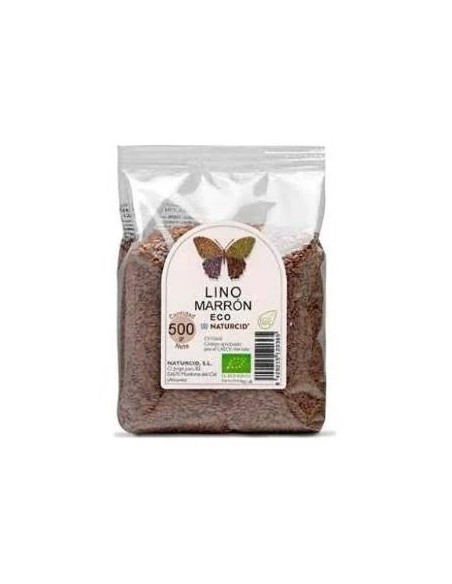 Semillas de lino marrón eco - Naturcid 500 gr NATURCID